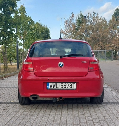 BMW Seria 1 cena 20000 przebieg: 161000, rok produkcji 2008 z Ząbki małe 56